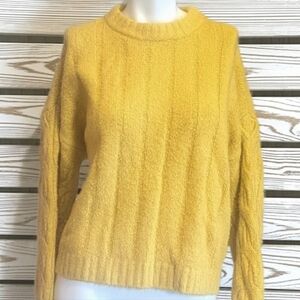 Cliché Mustard Oversized Sweater